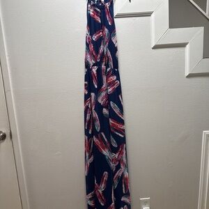 Modcloth Blue and Multicolor Dress